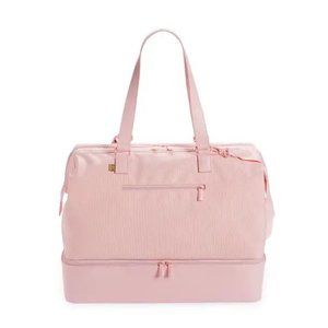 NWOT Beis The Weekender Travel Bag in Sakura Pink (Sold Out Color)
